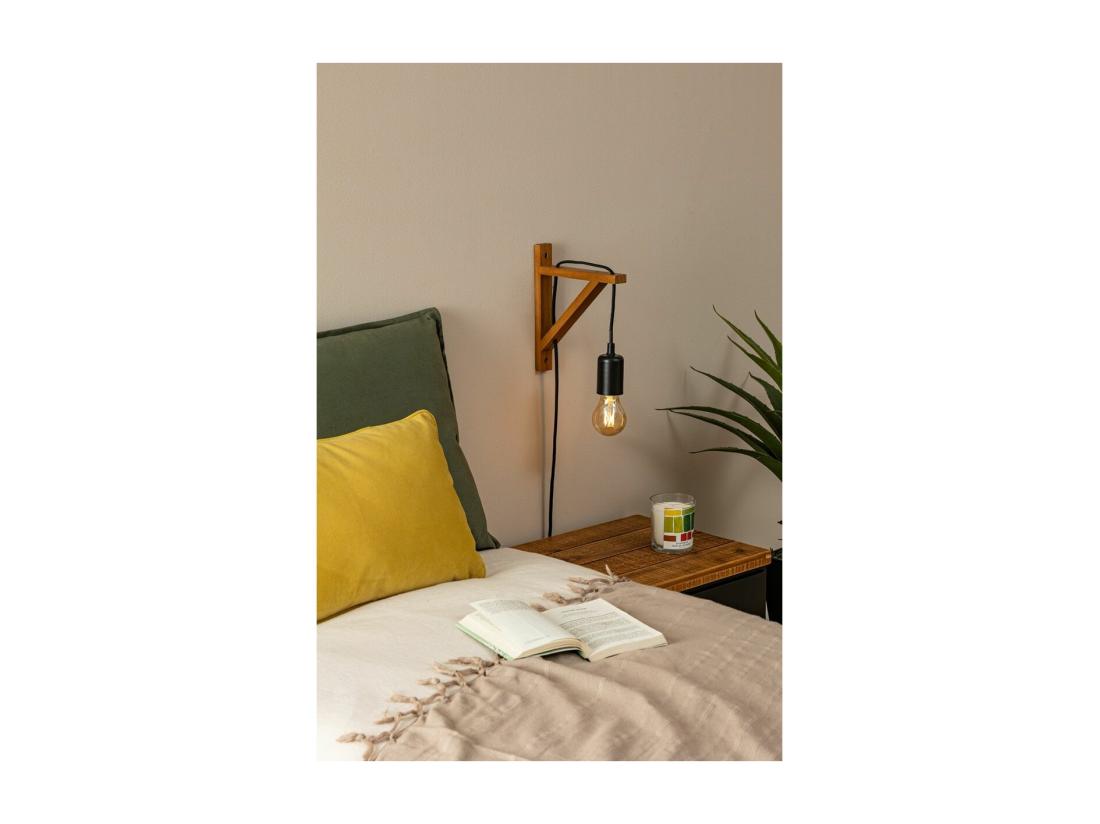 Vente Unique Applique Murale En Bois H 22 5 Cm