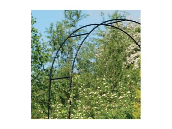 Vente Unique Arche Déco En Fer Noir Atea (Lot De 2)