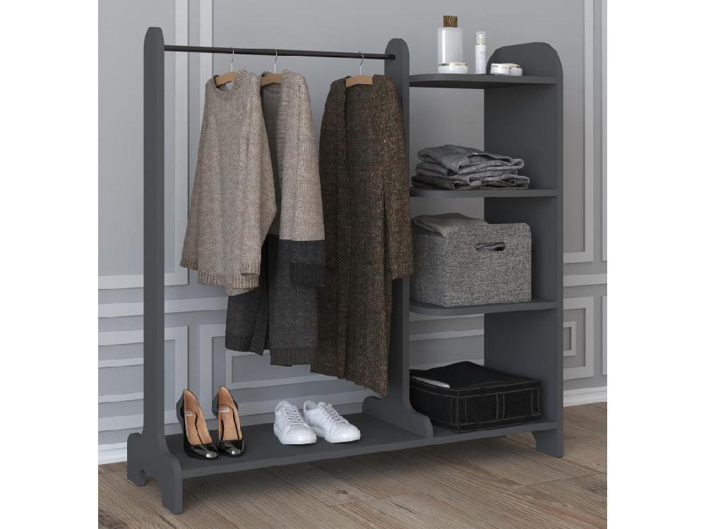 Vente Unique Armoire Ouverte De Plain-pied LempuM