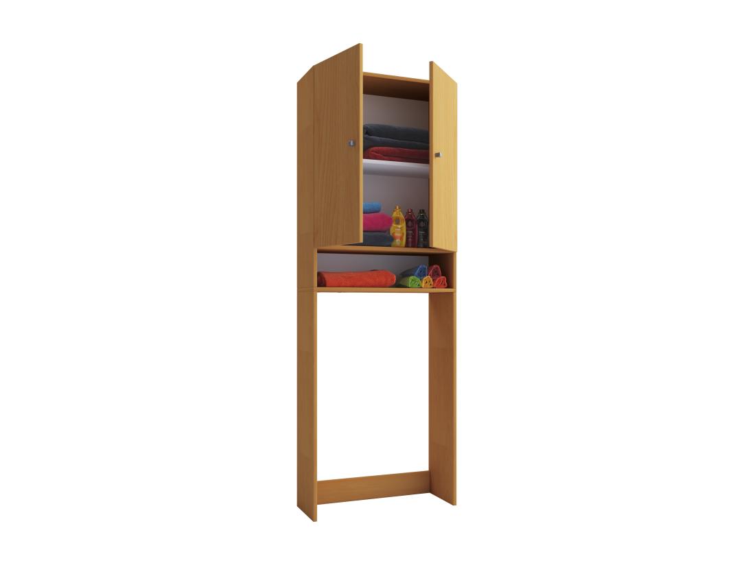 Vente Unique Armoire Surélevée Lave-linge Lona