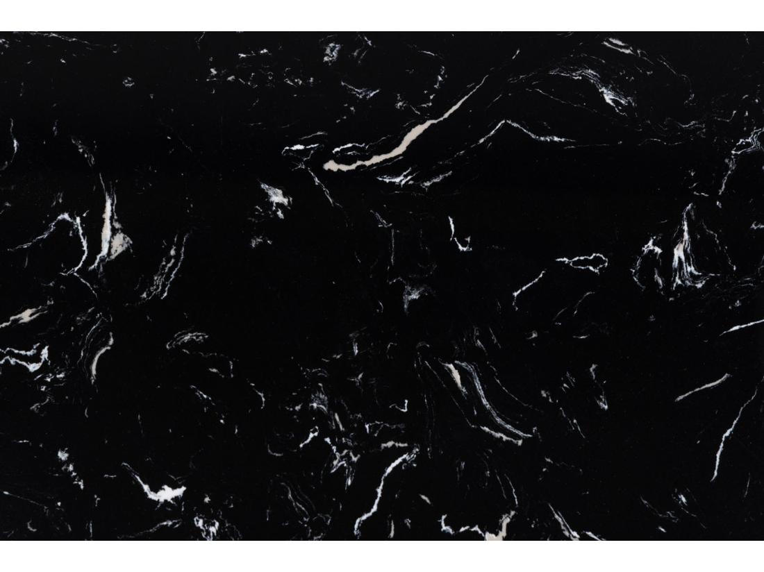 vente unique Avila Table d'angle Ø42 cm noir