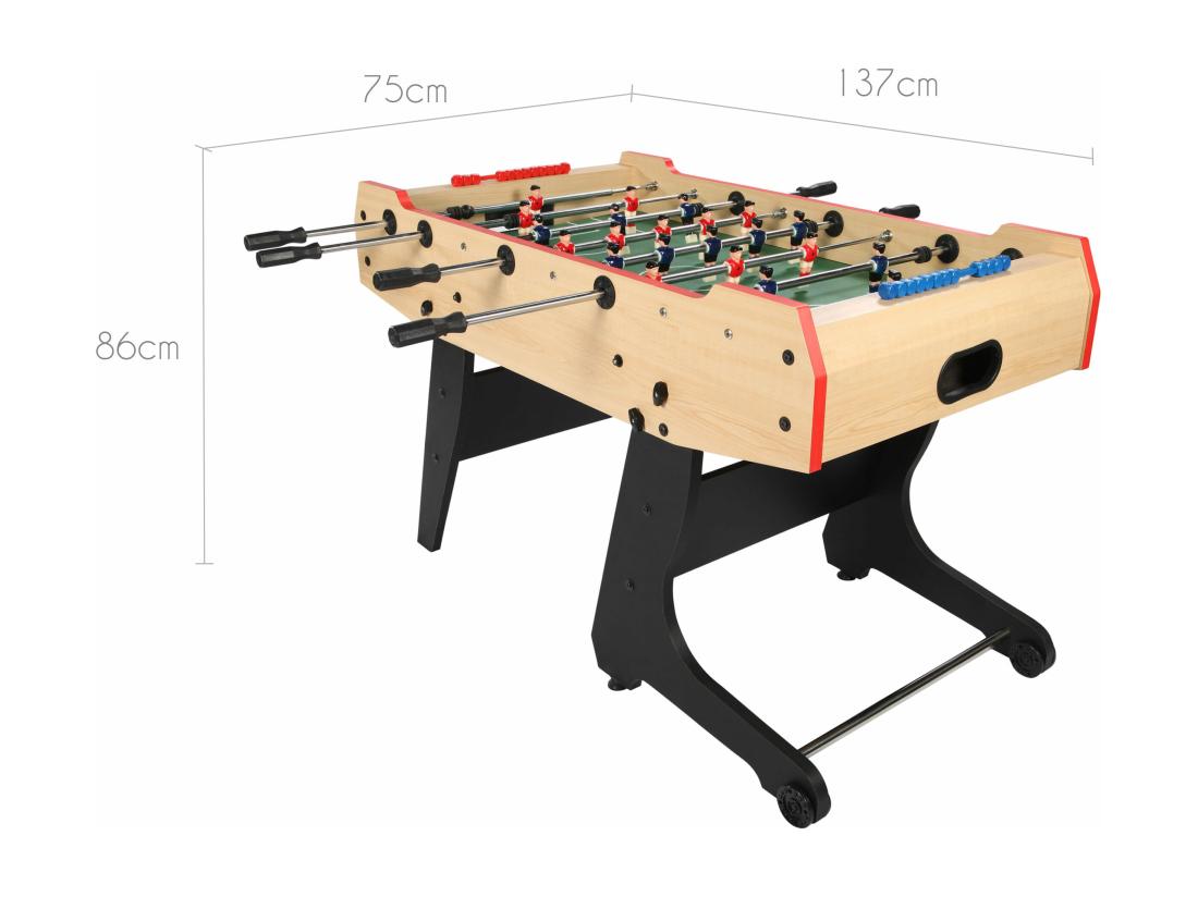 Vente Unique Baby Foot Pliable En Bois - Foldie
