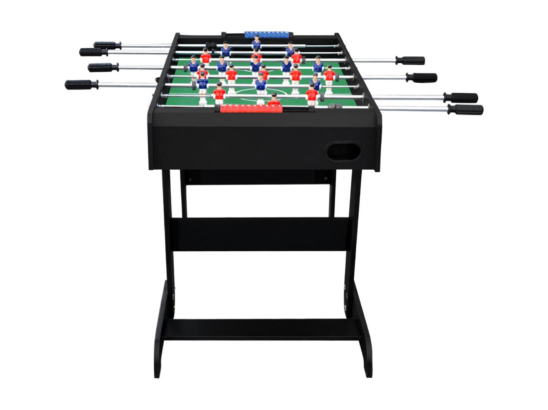 Vente Unique Baby Foot Pliable En Bois Noir - Zizou