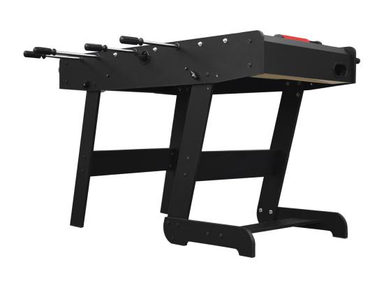 Vente Unique Baby Foot Pliable En Bois Noir - Zizou