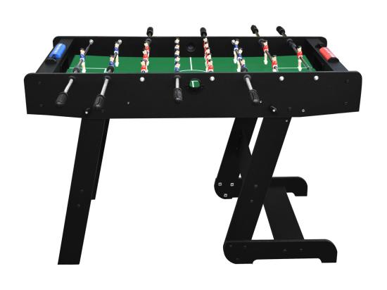 vente unique Baby foot pliable en bois noir - Zizou