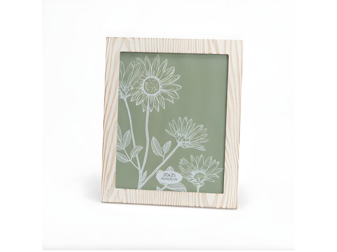 vente unique Cadre photo Chic en bois