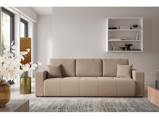 vente unique Canapé convertible MOLINIO Marron