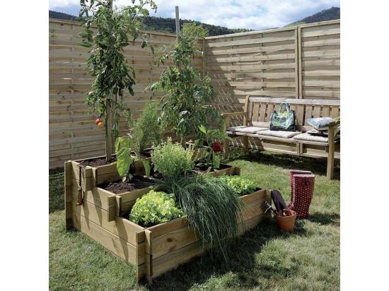 Vente Unique Carré Potager 3 étages Up