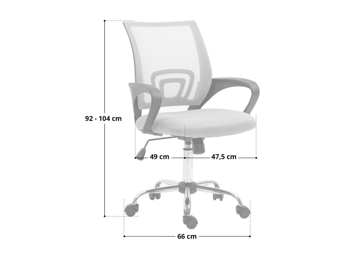 Vente Unique Chaise De Bureau Enfants Adolescents