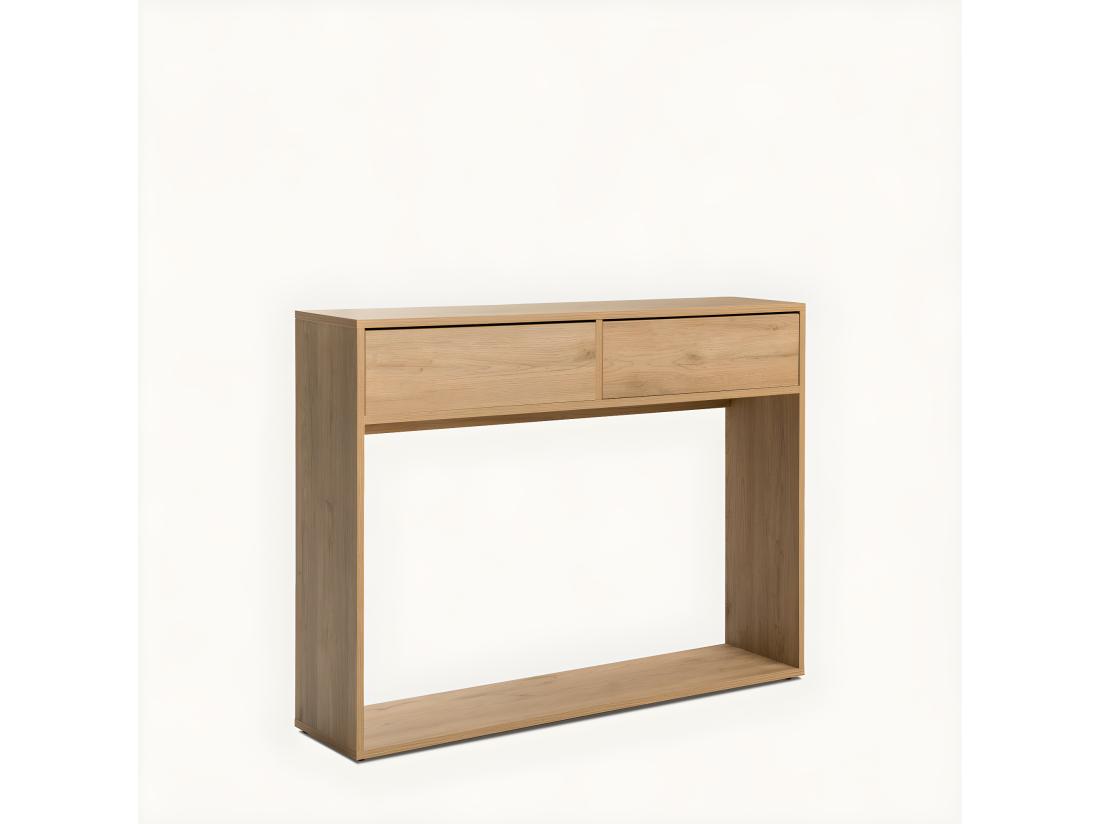 Vente Unique Console Mélamine 81 Cm X 110 Cm-Hegas