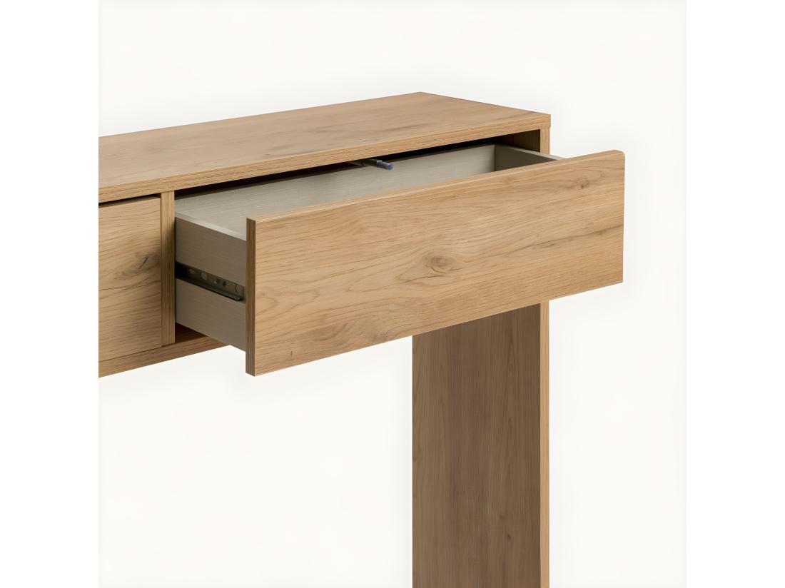 Vente Unique Console Mélamine 81 Cm X 110 Cm-Hegas