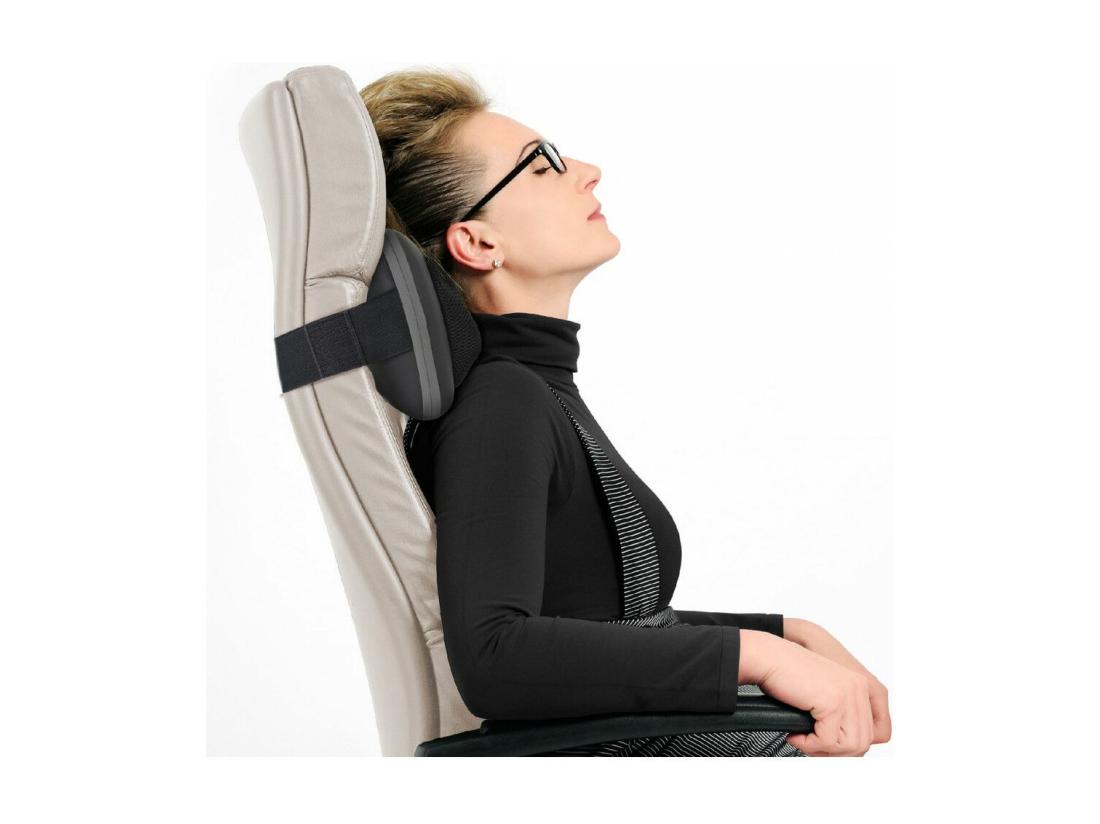 Vente Unique Coussin Massant - Relaxant - Shiatsu - Noir