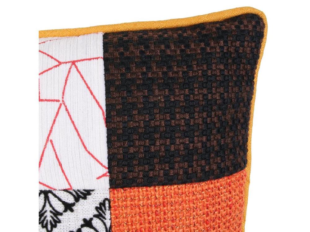 Vente Unique Coussin Patchwork Dehoussable 40x40cm