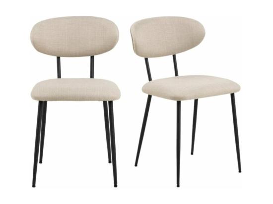 Vente Unique Denise Chaise De Salle à Manger Beige