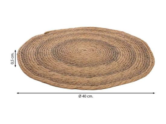 Vente Unique Dessous De Plat En Corde Plâtrée