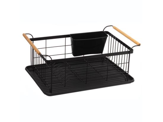 Vente Unique Égouttoir Design "Blackwood" 46cm Noir