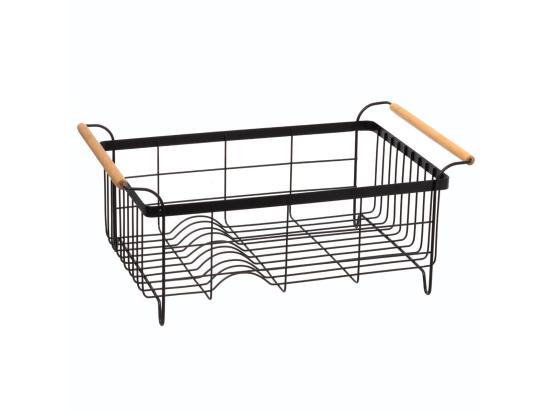 Vente Unique Égouttoir Design "Blackwood" 46cm Noir