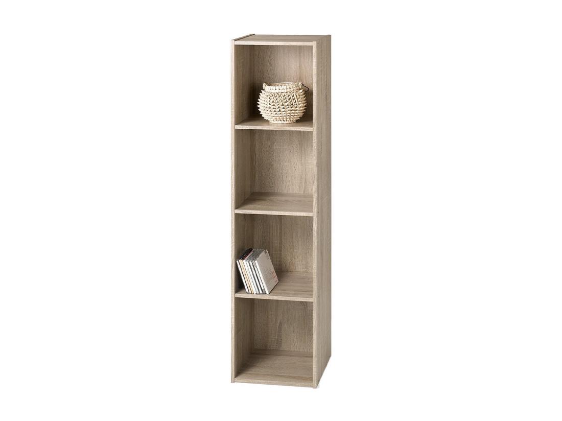 Vente Unique Etagère De Rangement 4 Cases - H122 Cm