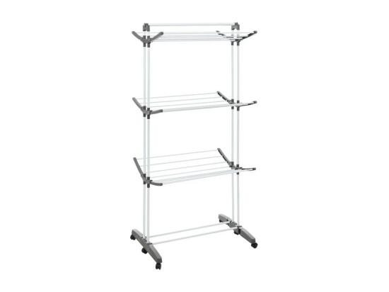 Vente Unique Étendoir à Linge "Premium" 20m Gris