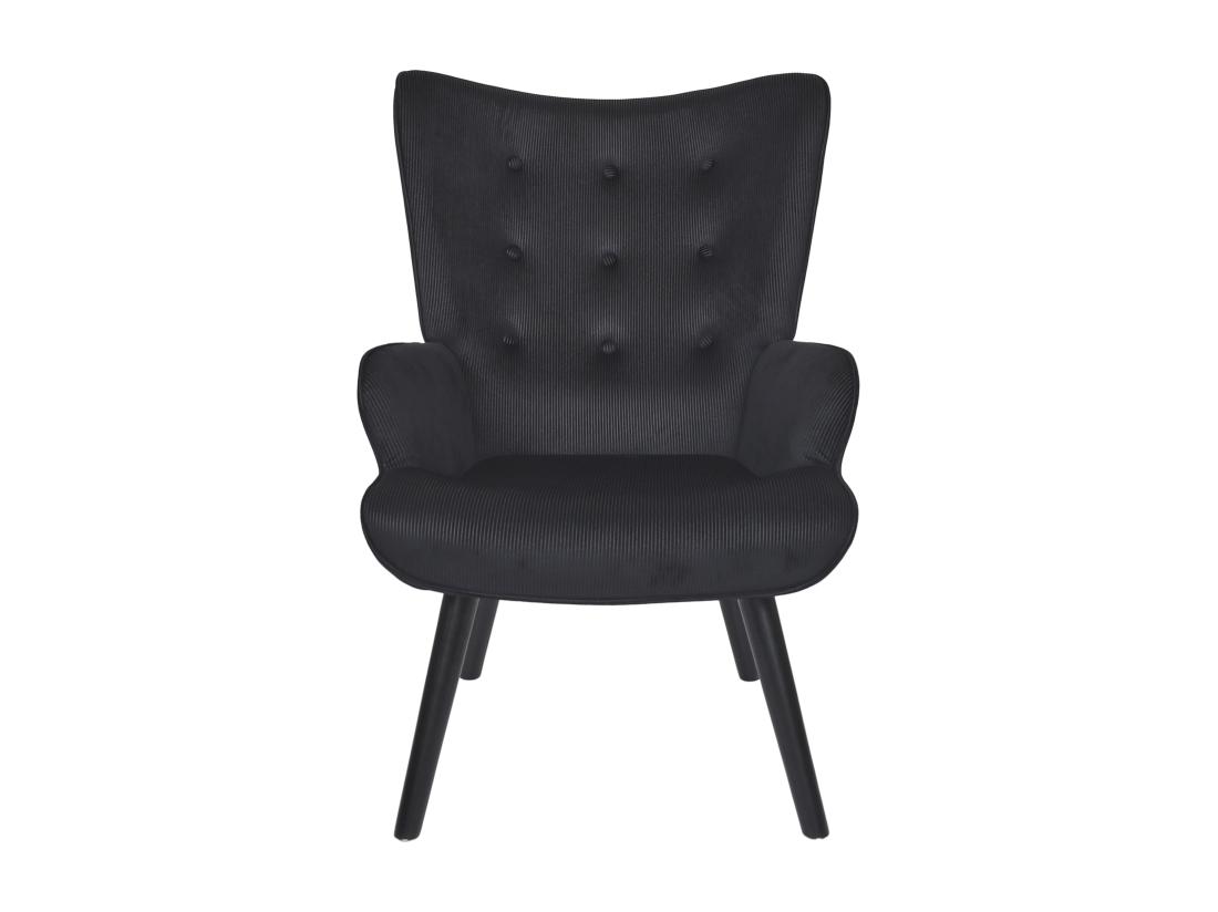 Vente Unique Fauteuil De Salon Giulia Noir