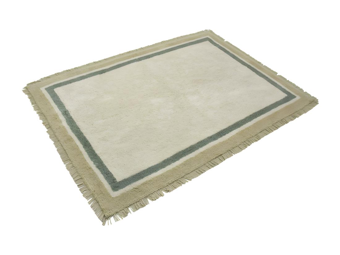 vente unique Franja - Tapis ethnique - Vert - 120x170cm