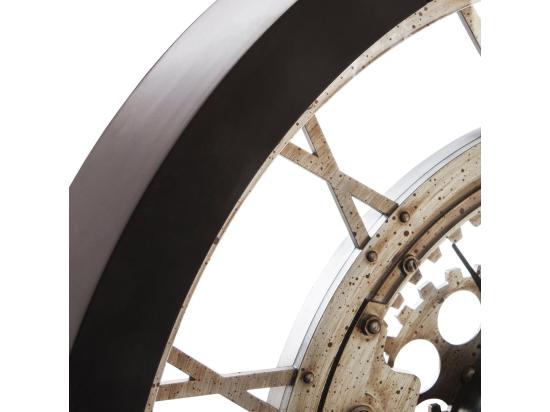 Vente Unique Horloge Murale "Méca" 61cm Noir