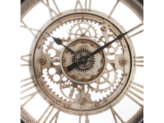 Vente Unique Horloge Murale "Méca" 61cm Noir