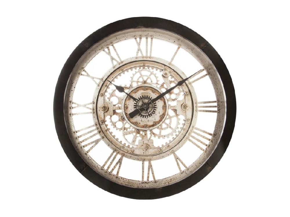 vente unique Horloge Murale "Méca" 61cm Noir