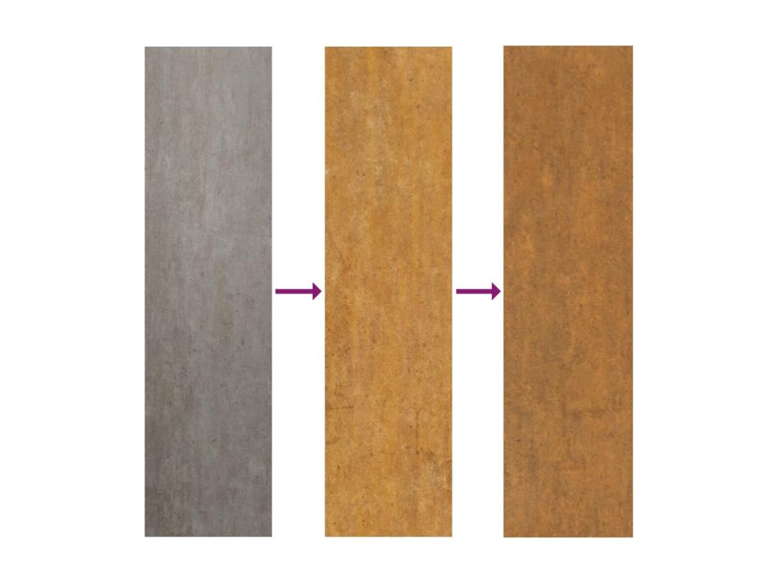 Vente Unique Jardinière 80x40x80 Cm Acier Corten