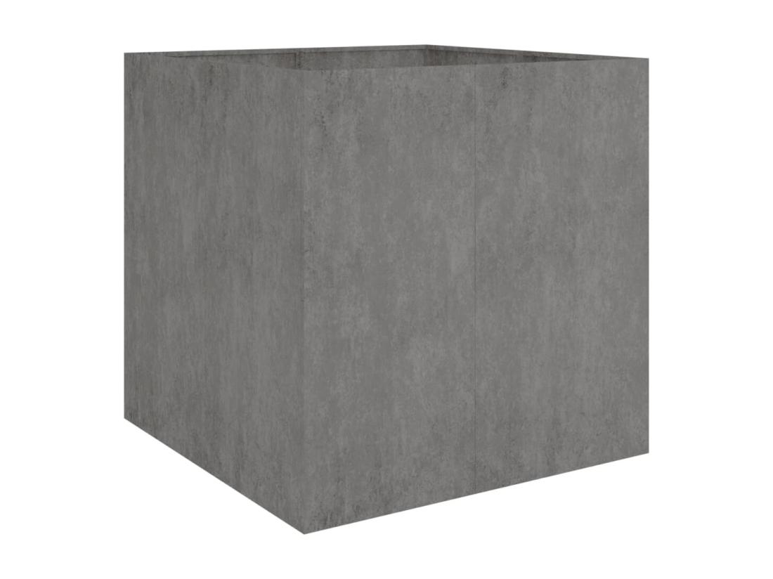 Vente Unique Jardinière 80x80x80 Cm Acier Corten