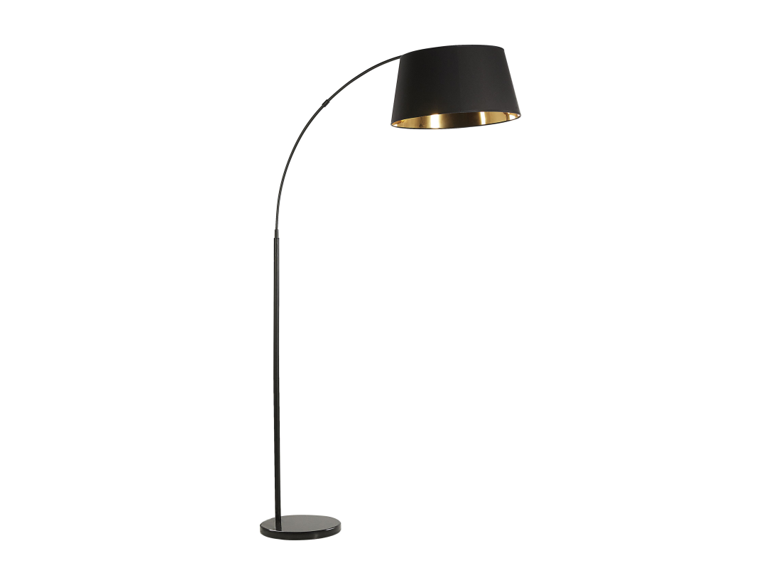 vente unique Lampadaire YABUS Métal Noir