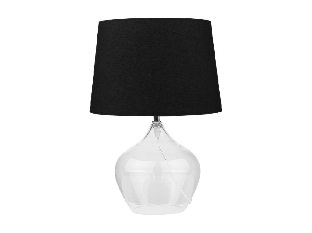 vente unique Lampe à poser OSUM Verre Noir