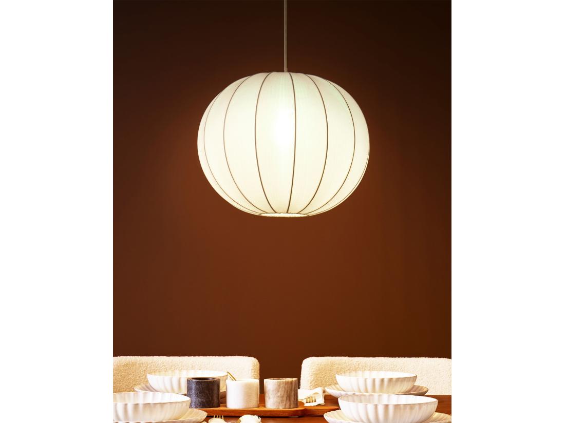 Vente Unique Lampe Suspension MARIETA Blanc
