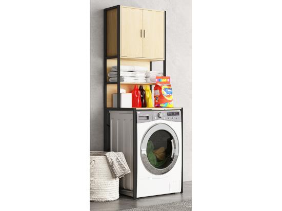 Vente Unique Lave-linge Surélevé Armoire Edino