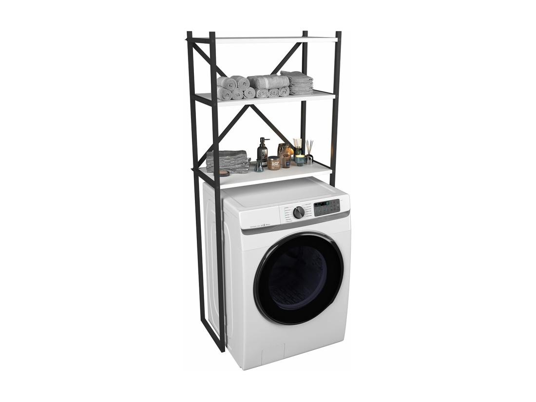 Vente Unique Lave-linge Surélevé Armoire Insasi