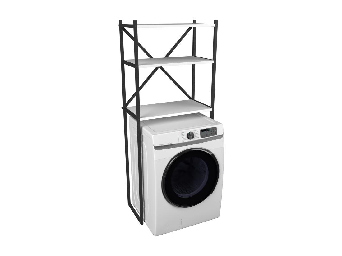 Vente Unique Lave-linge Surélevé Armoire Insasi