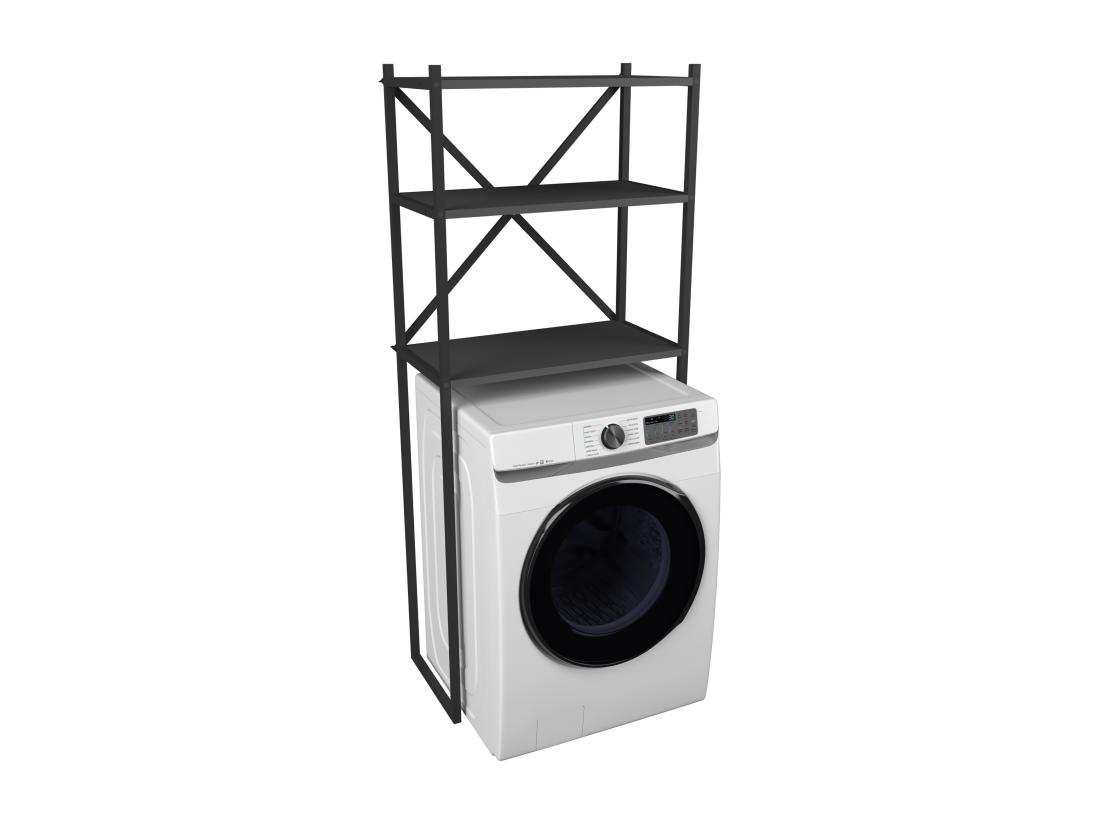 Vente Unique Lave-linge Surélevé Armoire Insasi