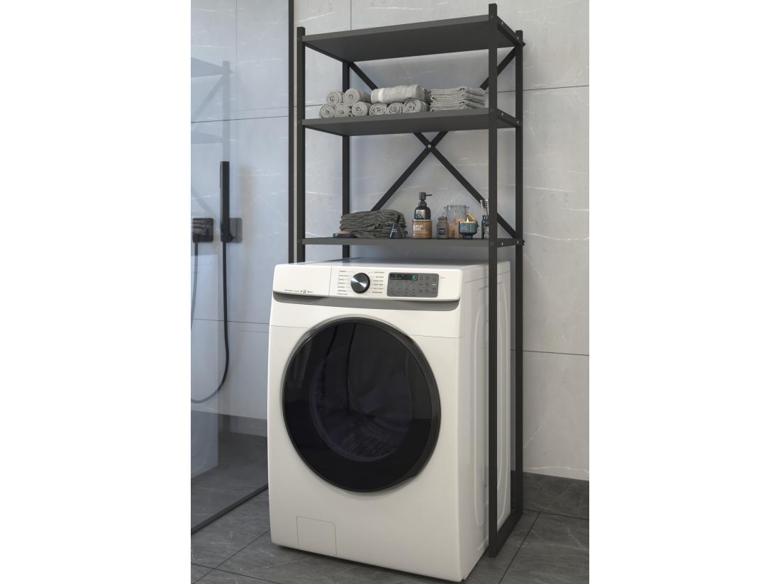 Vente Unique Lave-linge Surélevé Armoire Insasi