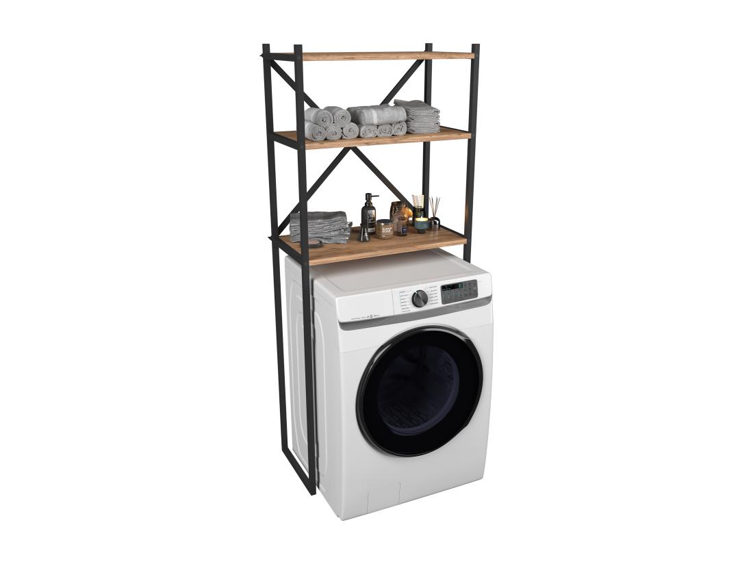Vente Unique Lave-linge Surélevé Armoire Insasi