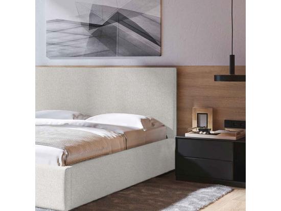 Vente Unique Lit Mesonica Bufo Beige Clair 140x200