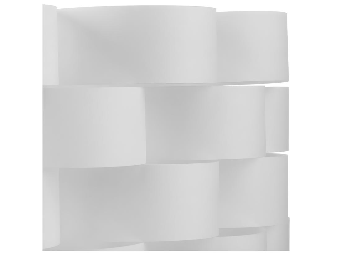 Vente Unique Luminaire Suspension Blanche D 42 Cm