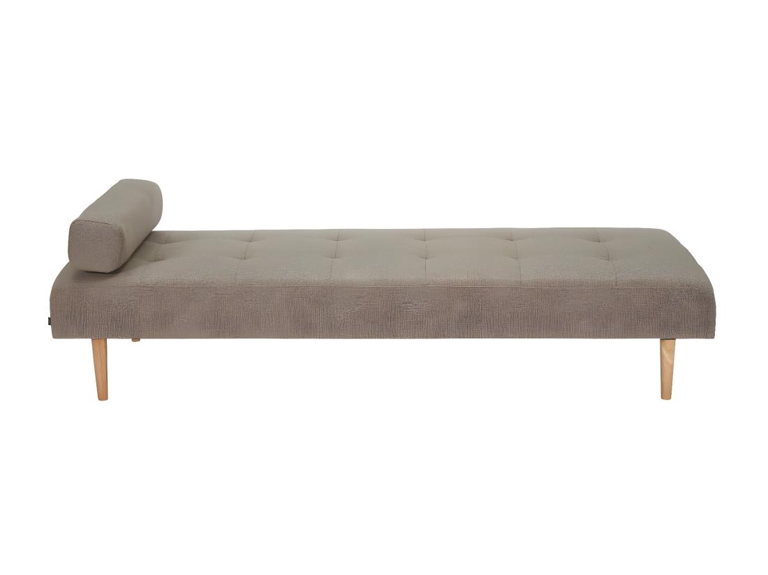 Vente Unique Marino Lit De Repos Tissu Marron