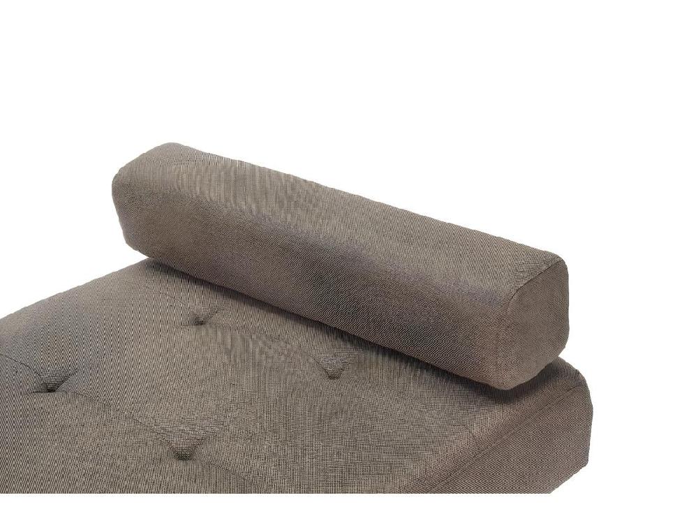 Vente Unique Marino Lit De Repos Tissu Marron