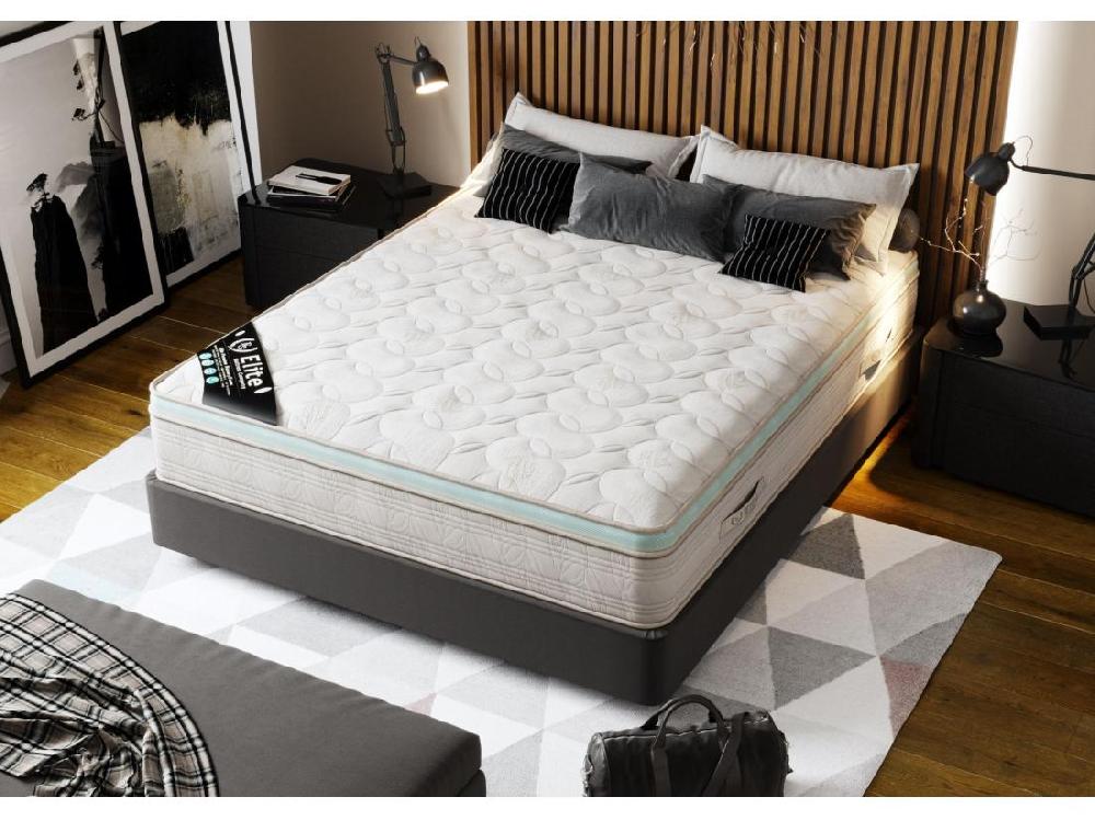 Vente Unique Matelas Aloe Vera 90x200 Hauteur 27cm