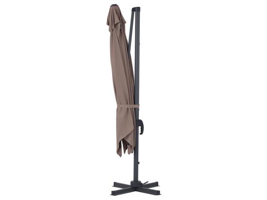 Vente Unique Parasol Déporté "Sun 3" - 3 X 3 M - Taupe