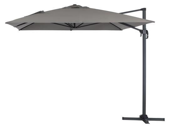 vente unique Parasol déporté "Sun 4" - 3 x 4 m - Gris