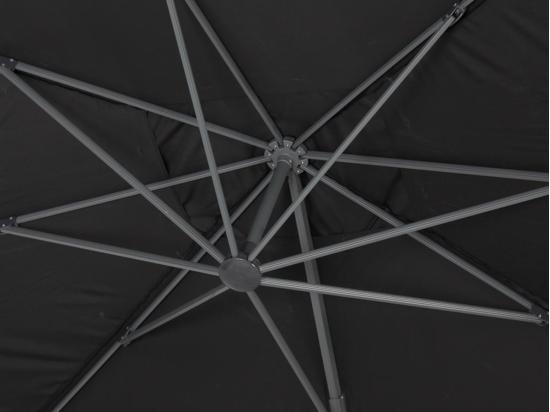 Vente Unique Parasol Déporté "Sun 4" - 3 X 4 M - Noir