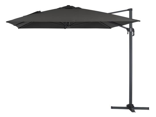 Vente Unique Parasol Déporté "Sun 4" - 3 X 4 M - Noir