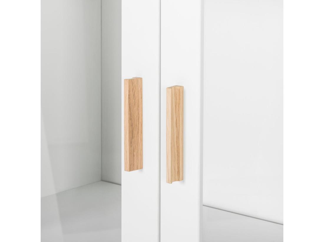 Vente Unique PIANO|Vitrine Chêne Blanc