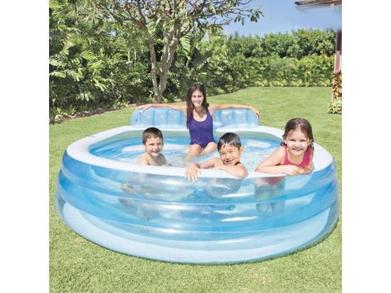 Vente Unique Piscine Enfant "Aqua" 224cm Bleu